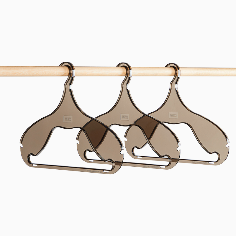 Dina Clothes hanger - smoked brown 2